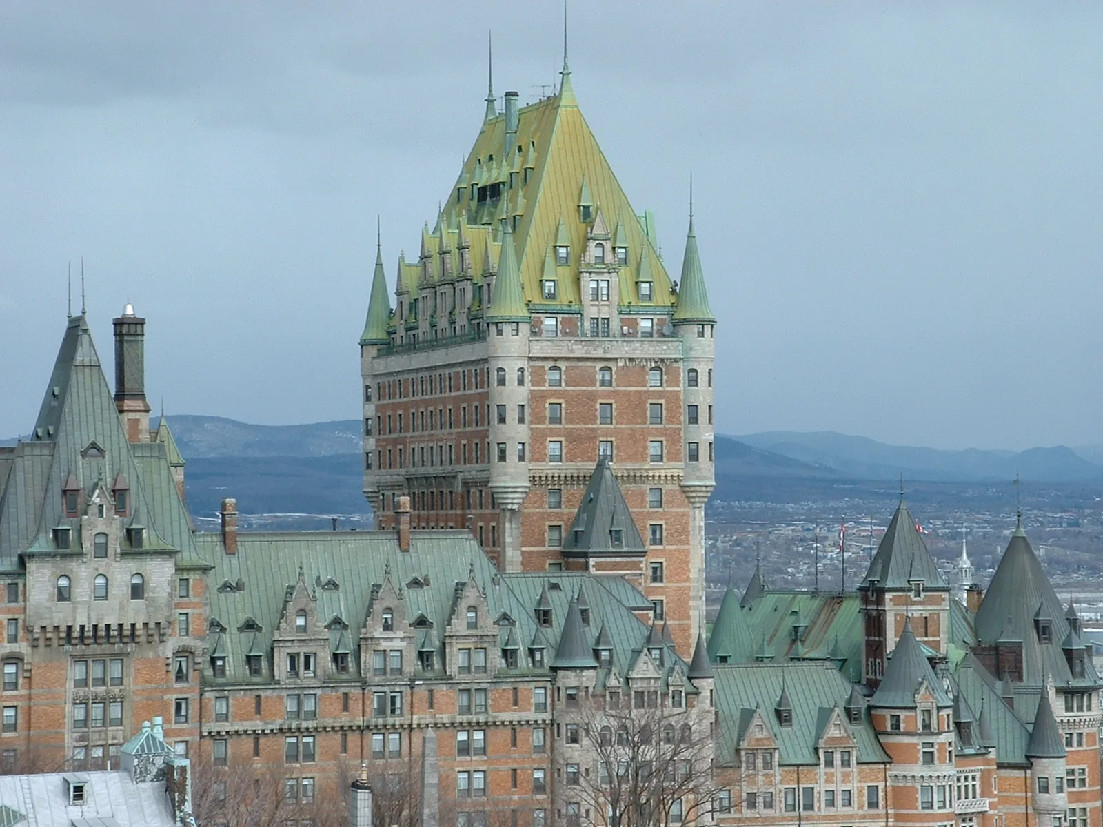 Château Frontenac et Ville de Québec